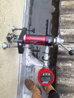 Rope access anchor installation and inspection