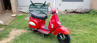 Vespa scooter