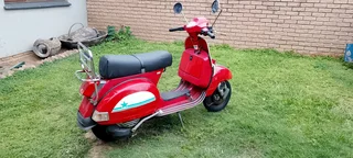 Vespa scooter