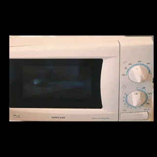 White microwave