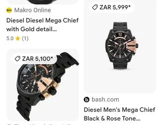 Diesel Mefa Chief Watch