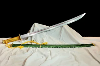 Aofi Ming Dynasty Yanling Dao Sword Sanmai Steel Battle Ready Sharp Practical