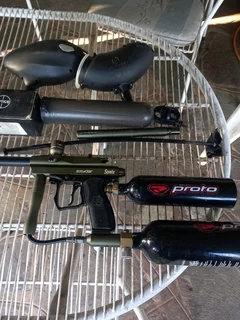 SPYDER Sonix paintball kit