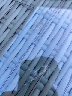 Toyota Land Cruiser 76 passenger side rear barn door window