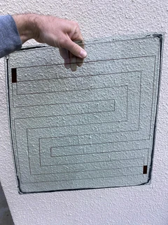 Toyota Land Cruiser 76 passenger side rear barn door window