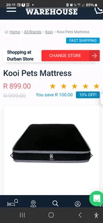 Pet mattress brand new