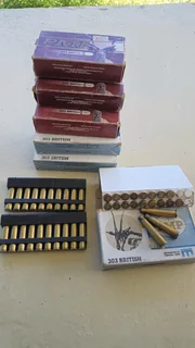 Once fired 303 British brass.