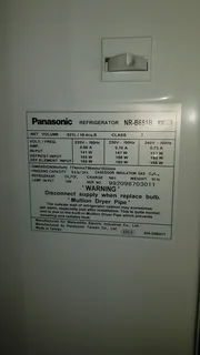521 ltr Panasonic fridge freezer