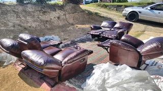 Full grain designer couches