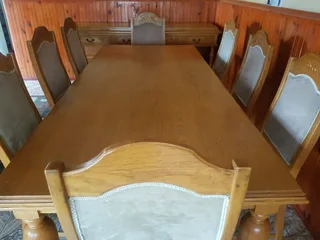 Solid Oak Dining room suite