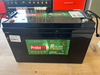 Unused - Probe Solarplus Deep Cycle Agm Battery