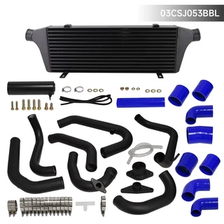 Bolt On Front Mount Intercooler Kit Fit for Subaru WRX/STI Ej20/Ej25 08-14 - BLUE (10006012)