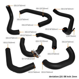 Bolt On Front Mount Intercooler Kit Fit for Subaru WRX/STI Ej20/Ej25 08-14 - BLUE (10006012)