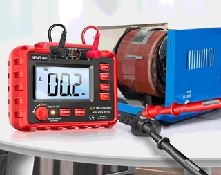 ANENG MH11 Digital Megohmmeter for 250/500/1000V Insulation, Earth Resistance Meter Voltmeter, Megge