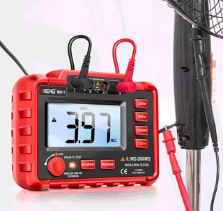 Aneng Mh11 Digital Megohmmeter For 250/500/1000v Insulation, Earth Resistance Meter Voltmeter, Megge