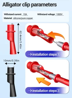 ANENG MH11 Digital Megohmmeter for 250/500/1000V Insulation, Earth Resistance Meter Voltmeter, Megge