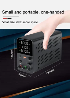 Wanptek Adjustable DC power supply 30V 10A 300w USB Digital Lab Bench Power Source Stabilized Power