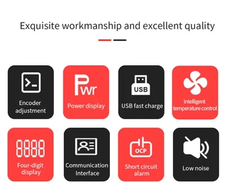 Wanptek Adjustable DC power supply 30V 10A 300w USB Digital Lab Bench Power Source Stabilized Power