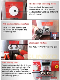 SUNKKO 709A Spot Welder 1.9KW Lithium Pulse Battery Spot Welding Machine (10005237)