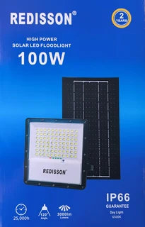 New Design "high Quality" 100watt Solar Rechargeable Outdoor Led Flood Light (10007493)