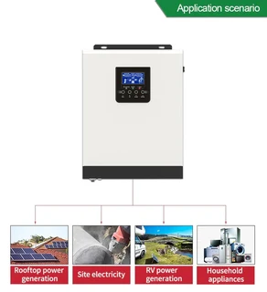 POWMR 3000VA/2400W Pure Sine Wave Hybrid Solar Inverter