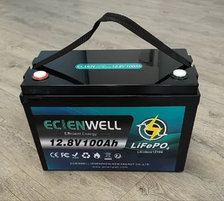 Ecienwell 12V 100Ah Lithium LiFePO4 Battery 100A BMS – 5 Year Warranty –
