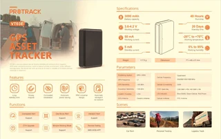 VT03E DIY GPS Portable Tracker (No Contract - First Year Use on Tracking Platform FREE) (10006730)
