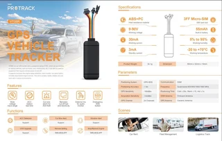 VT08R DIY GPS Live Tracker (No Contract - First Year Use on Tracking Platform FREE) (40001070)