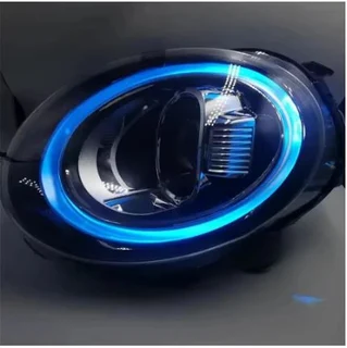 MINI Cooper F54/F55/F56/F57 Super Bright LED Headlight Refit Angel Eyes DRL - BLUE (10007476)