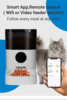 Cat/Dog Smart Food Dispenser with Wifi Camera and Voice Recorder - (10005925)