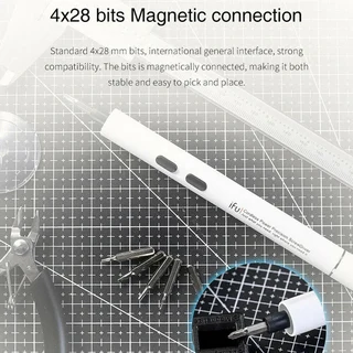 Cordless Electric Power Screwdriver Rechargeable Lithium Precision Steel Bits Repair Tool (10003601)