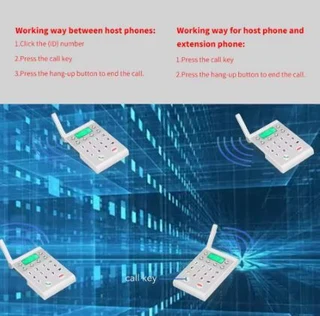 1000Meter Wireless Telephone Intelligent Networking Intercom System (10007495)