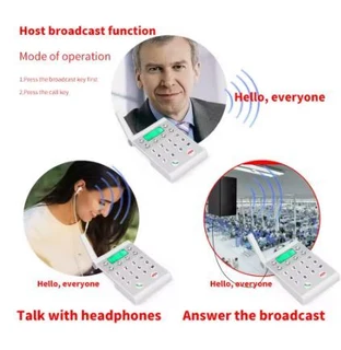 1000Meter Wireless Telephone Intelligent Networking Intercom System (10007495)