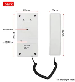 Jeatone 433MHz Wireless Secure Telephone Intercom System (10007496)