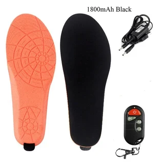 USB Remote Controlled and Rechargeable Electric Heated Shoe Insole Kit (10004863)