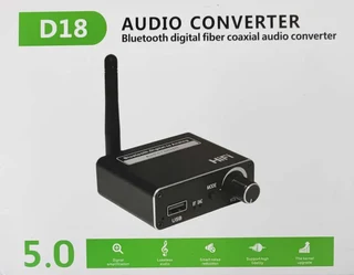 D18 Wireless Bluetooth Digital Fiber Coaxial Audio Converter (10006394)