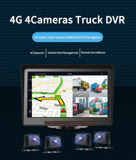 Bluavido 4G Android 9.0 Car and Truck DVR