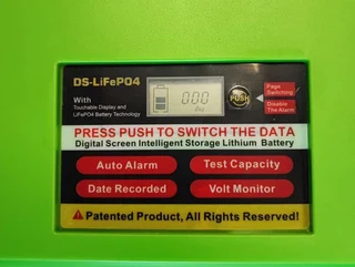 Solar EJC 100AH 12.8v 1.28kwh LiFePo4 Portable Battery (10006281)