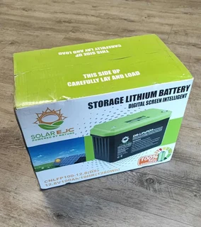 Solar EJC 100AH 12.8v 1.28kwh LiFePo4 Portable Battery (10006281)