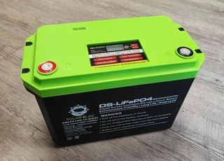 Solar EJC 100AH 12.8v 1.28kwh LiFePo4 Portable Battery (10006281)