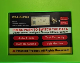 Solar EJC 100AH 12.8v 1.28kwh LiFePo4 Portable Battery (10006281)