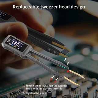 ZOYI ZT-MD1 Digital Smart Tweezer SMD ESR Tester