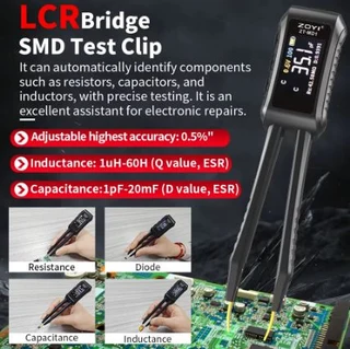 ZOYI ZT-MD1 Digital Smart Tweezer SMD ESR Tester