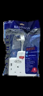 REDISSON RN-04 USB 4 Way Multiplug with USB&#43;Type-C (10007511)