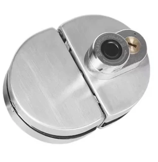 Frameless Glass Double Door Fingerprint Electronic Lock (10007498)