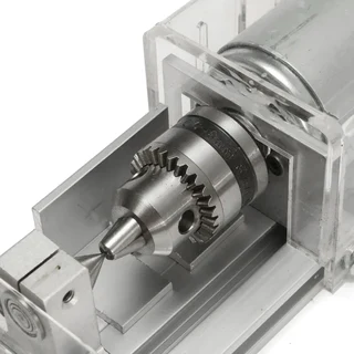 DC 24V Mini Lathe Machine for Wood Working, Bead making, DIY, Lathe (10003996)