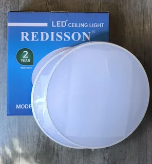 REDISSON 2Pack 24watt 240vAC 6500K (Cool White) 2000Lumens Round LED Light Panel (10007540)