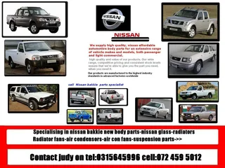 Specialising In Nissan Automotive New Parts.body Parts,accessories ,radiators,bumpers