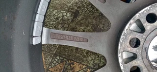 We are selling a set of clean 17 inch 4 holes multiple pcd rims with new tyres about 95% 205/40 17