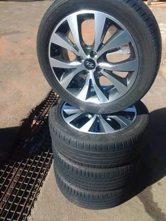 16 inch Hyundai accent rims and tyres